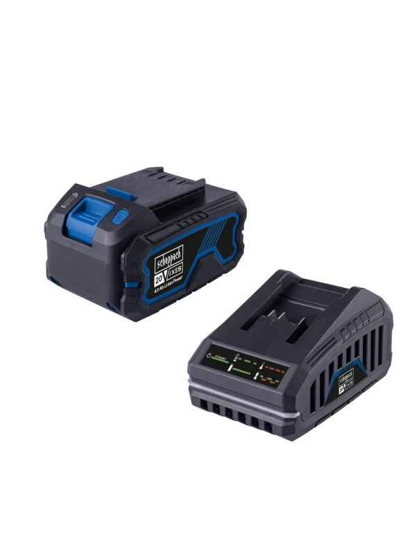 Scheppach SBP4.0 20V 4.0Ah Başlangıç Seti (Akü + 4.5A Şarj Cihazı)