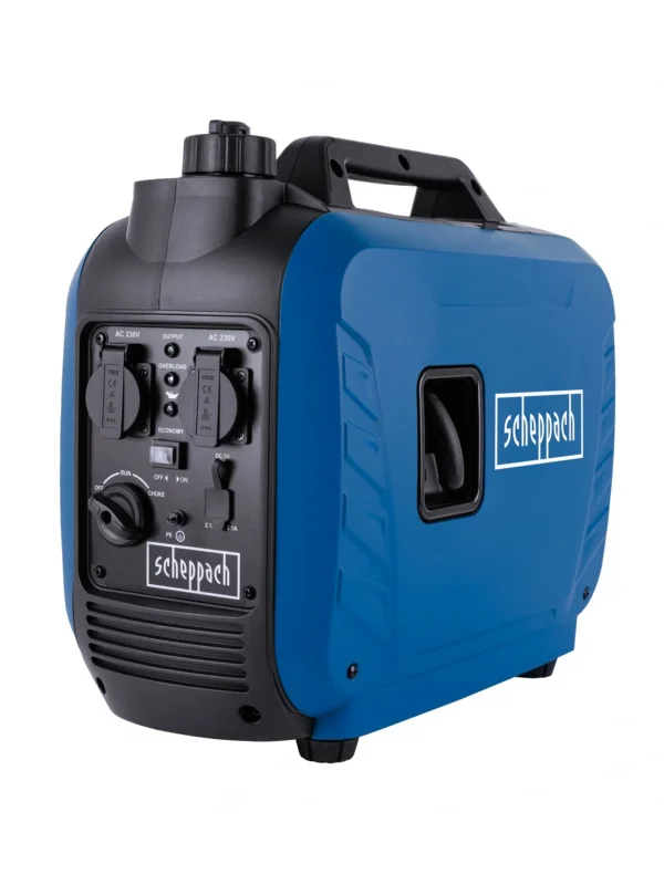 Scheppach SG2500i Benzinli İnverter Jeneratör – 2000 W, Monofaze, 3 Hp