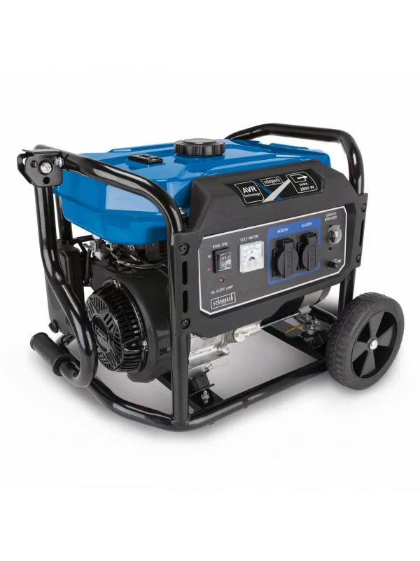 Scheppach SG3200X Benzinli Jeneratör – 2800 W, 5,8 Hp, Monofaze