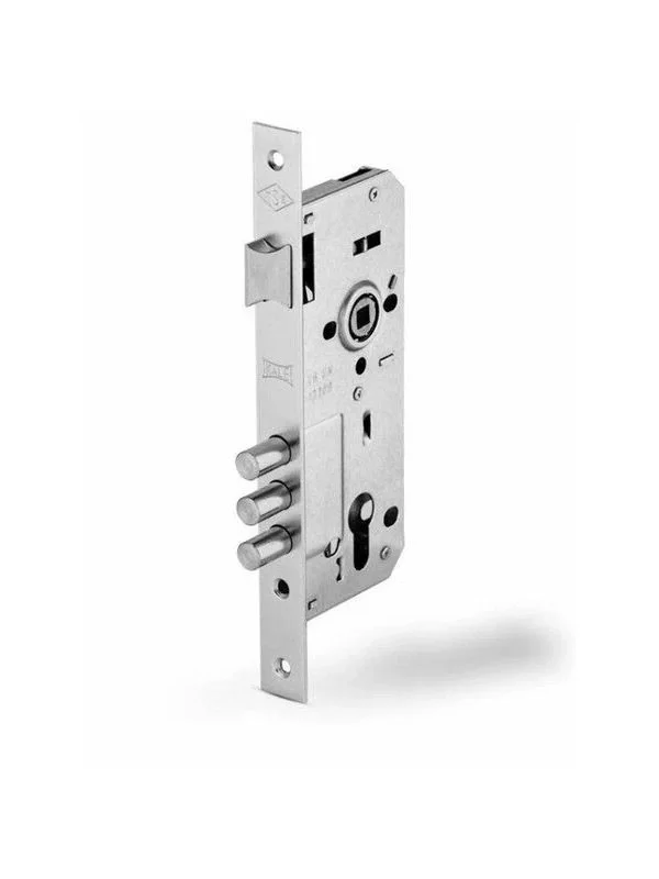 Silindirli Daire Kilidi Rozet Delikli - OVAL NİKEL