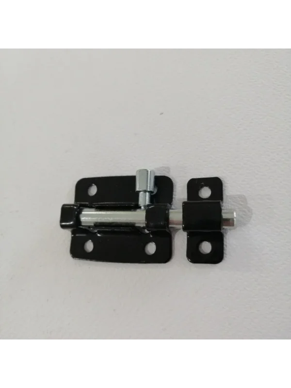 Silindirli Gömme Kilit (Plastik Mandal&Sürgü) - SİYAH Y E N İ