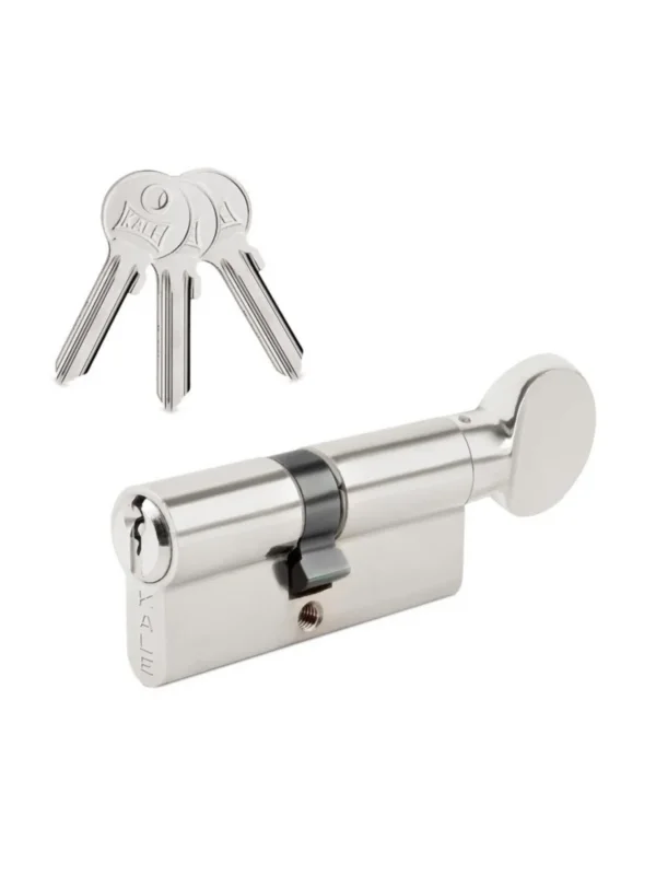 Standart Mandallı Silindir Çelik Pimli BLİSTERLİ - NİKEL