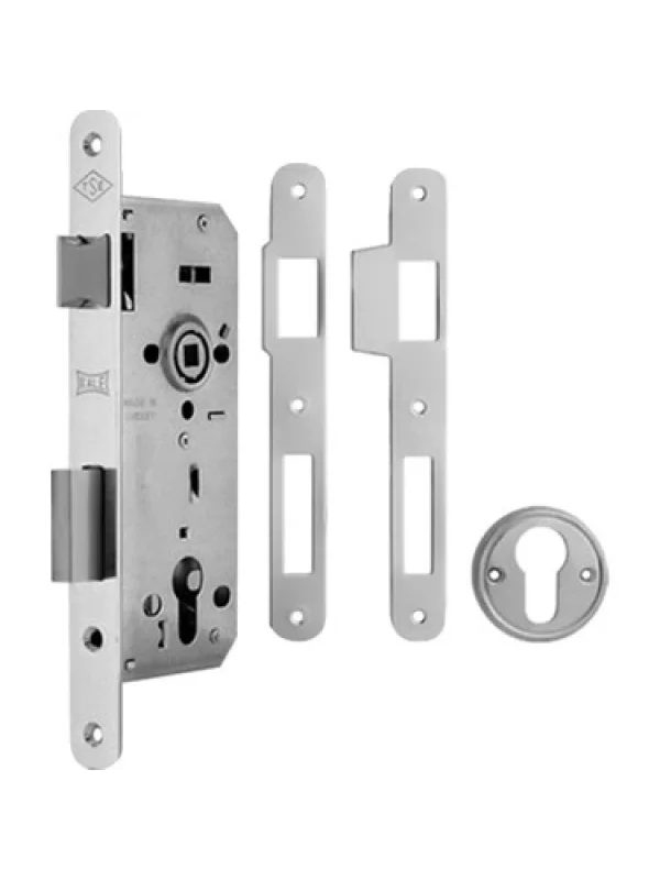 Standart Silindirli Daire Kilidi - OVAL NİKEL