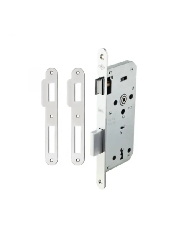 Standart Silindirli Daire Kilidi Rozet Delikli 3 Milli - OVAL NİKEL