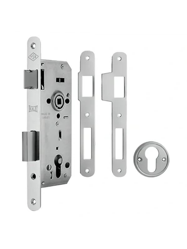 Standart Silindirli Daire Kilidi Rozet Delikli - NİKEL