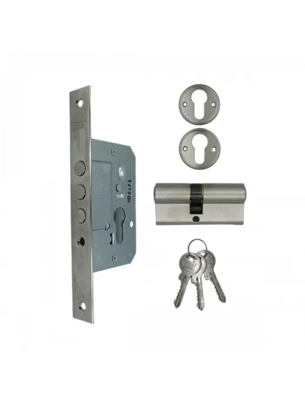 Standart Silindirli Emniyet Kilidi - NİKEL