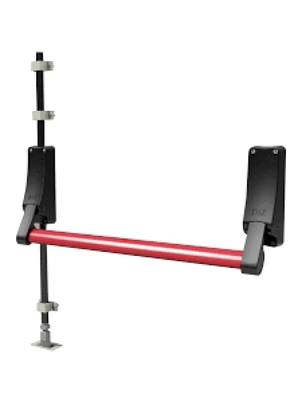 TEK KANAT PANİK KİLİT (BARELSİZ) (SİYAH GÖVDE-KIRMIZI BAR)