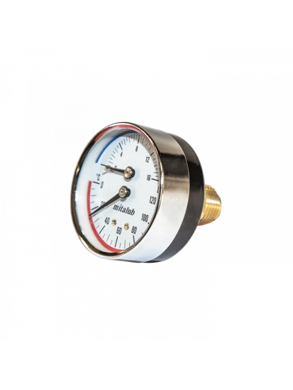 Yüksek Hassasiyetli Termometreli Arkadan Manometreler