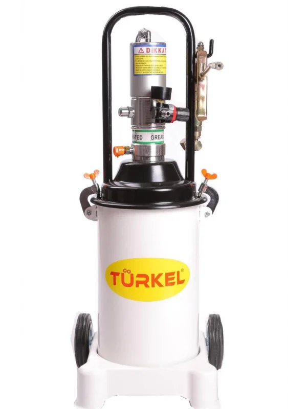 Türkel 12 LT Havalı Gres Pompası - Dayanıklı ve İşlevsel Tasarım