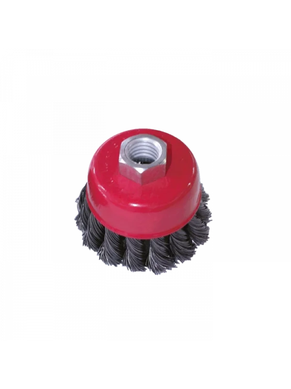 Vidalı Burma Çanak Tel Fırçalar