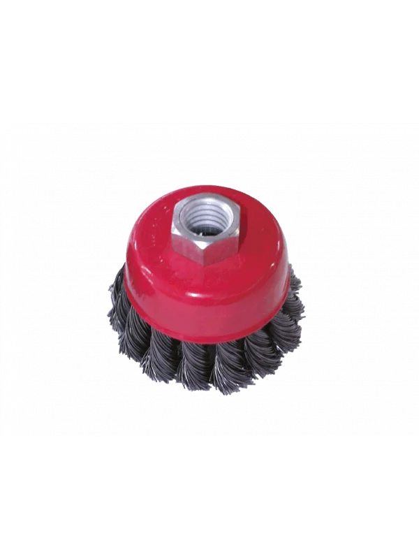 Hepsicinde Vidalı Burma Telli Çanak Tel Fırça