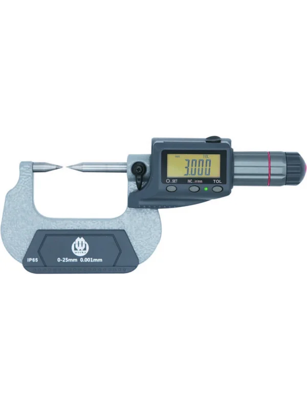 Werka IP65 Sivri Uçlu Dijital Mikrometre