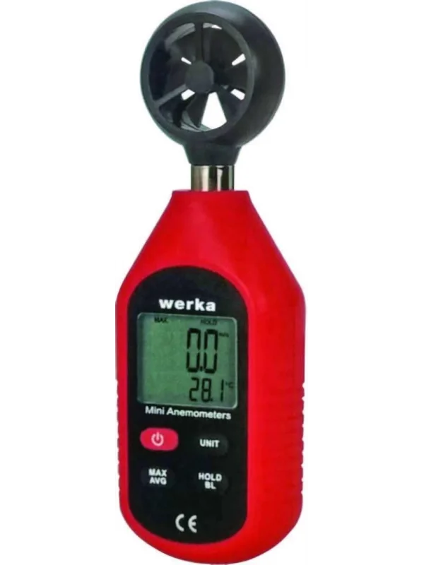 Werka Mini Dijital Anemometre