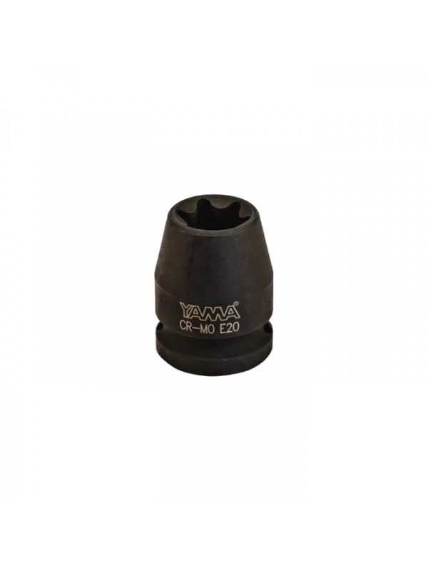 YAMA 1/2 E Tipi Torx CrMo Lokmalar