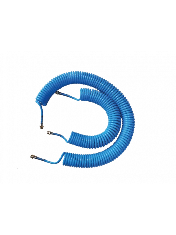 Hepsicinde Yaylı Sabit Metal Rekorlu Spiral Hortum