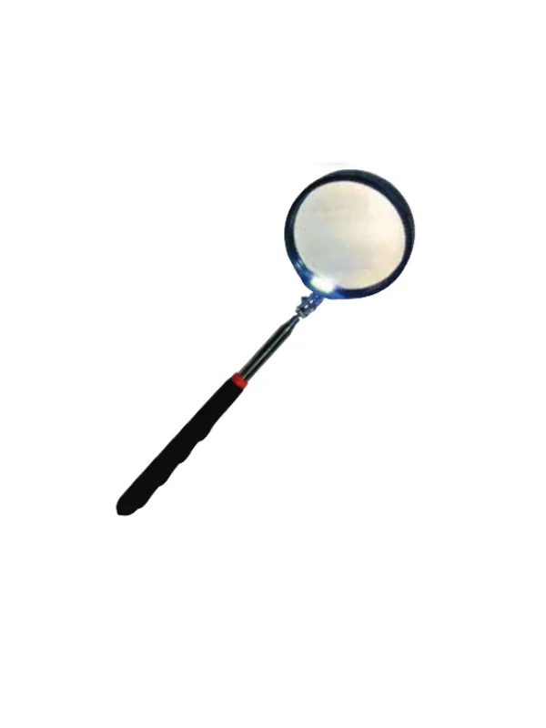 50 mm. Ledli Yuvarlak Teleskopik Dikiz Aynası