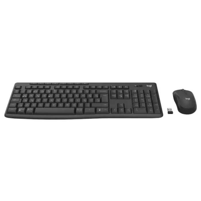 Logitech MK370 Kurumsal Klavye Mouse Set Kablosuz Siyah 920-012074