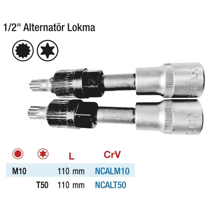 1/2 CRV ALTERNATÖR LOKMALAR