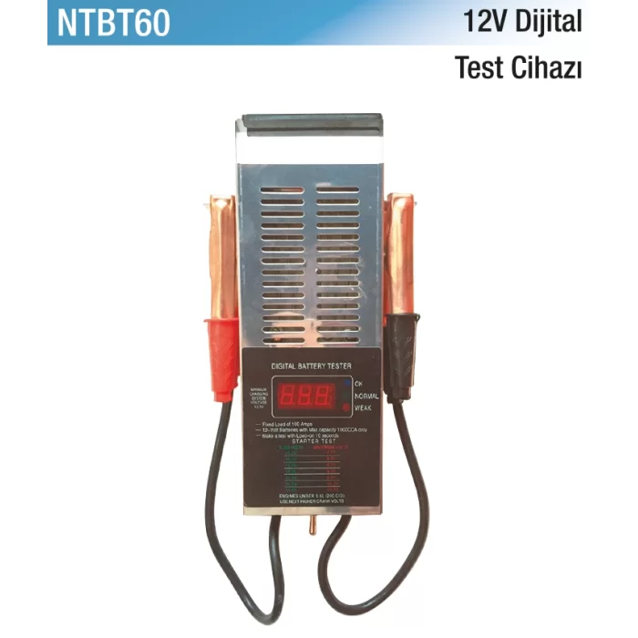 12V Dijital Akü Test Cihazı