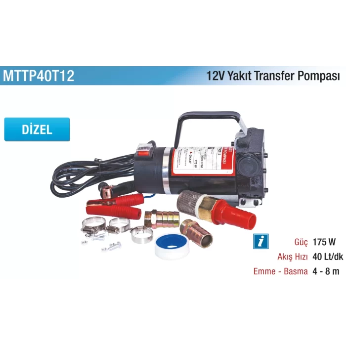 12V Yakıt Transfer Pompası