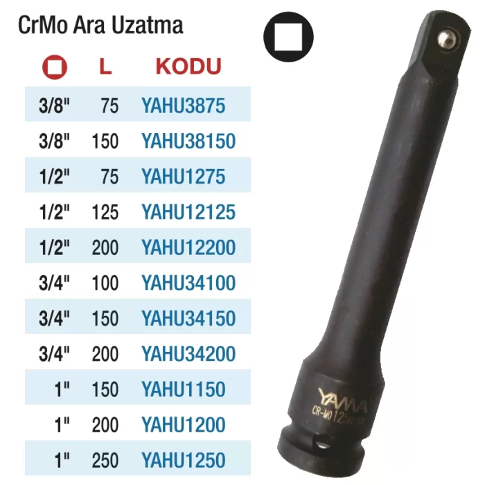 3/8 CrMo Ara Uzatma