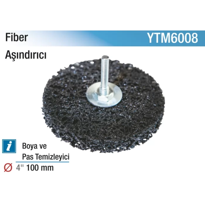 4 100 mm. Fiber Aşındırıcı