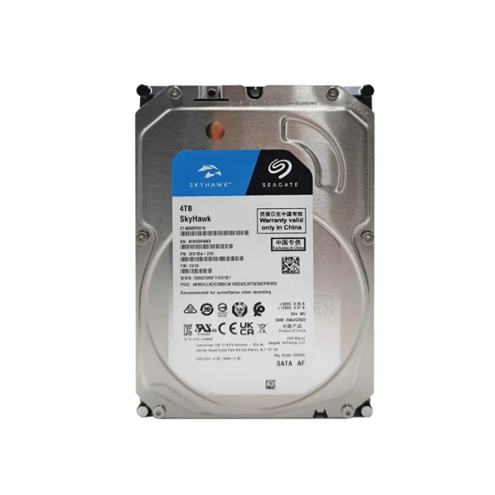4 TB SEAGATE SKYHAWK 5400R 256M 7/24RV  ST4000VX016