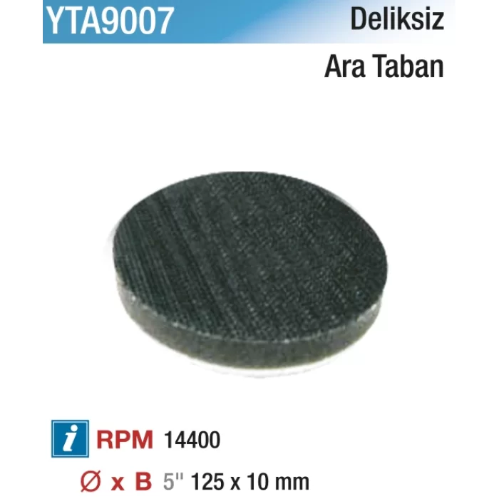 5.0 125x10 mm. Deliksiz Ara Taban