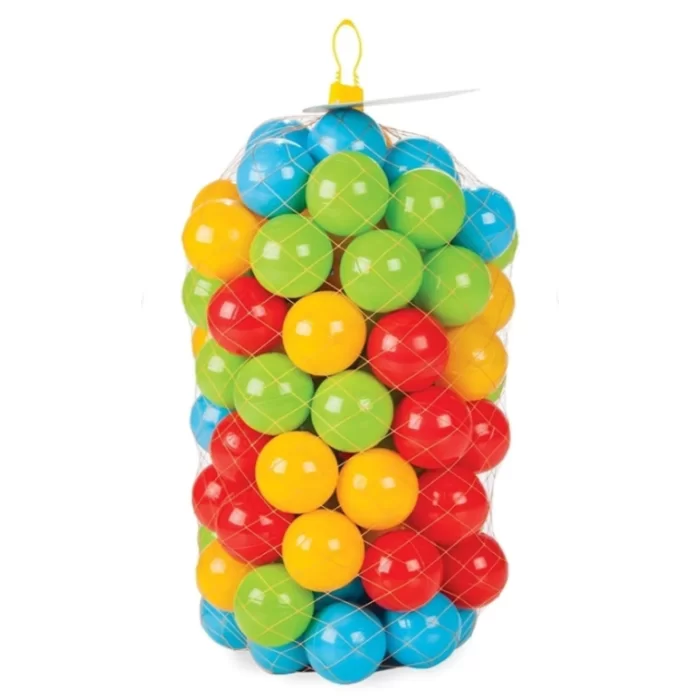Renkli Havuz Topu 6cm 50 Adet Şişme Oyun Topu