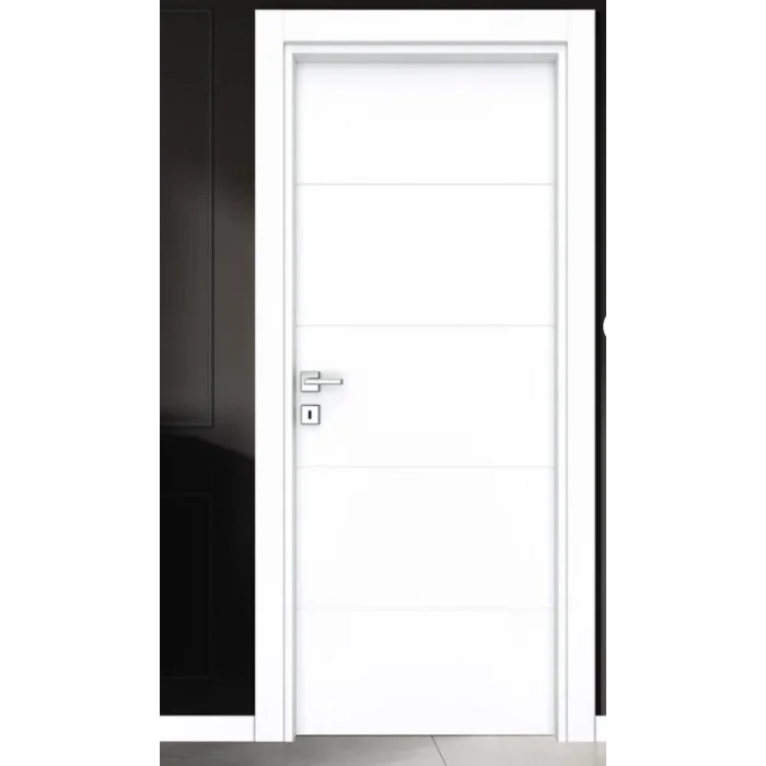 MELAMİN KARİZMA İKİ ODA KAPISI, BEYAZ, 86/204/9-13 CM
