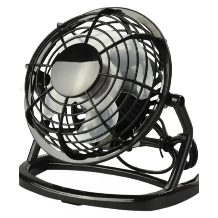 Masaüstü Mini Fan – Sessiz, Taşınabilir, 360° Dönebilen Serinletici