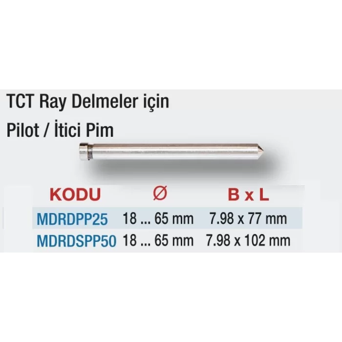 7.98 X 77 MM. PİLOT (İTİCİ PİM)  (5 Adet)