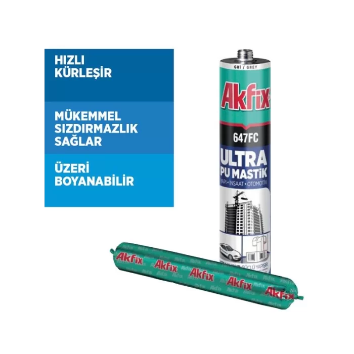 Akfix 647FC Ultra Otomativ - Yapı Pu Mastik 280 ml