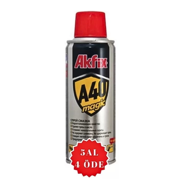 Akfix A40 Yağlayıcı Pas Önleyici Sprey