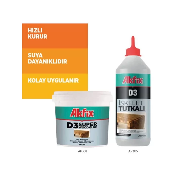 Akfix D3 İskelet Tutkal