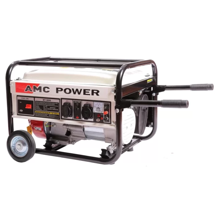 Amcpower BT3800 3,5 KVA Benzinli Jeneratör(İpli)