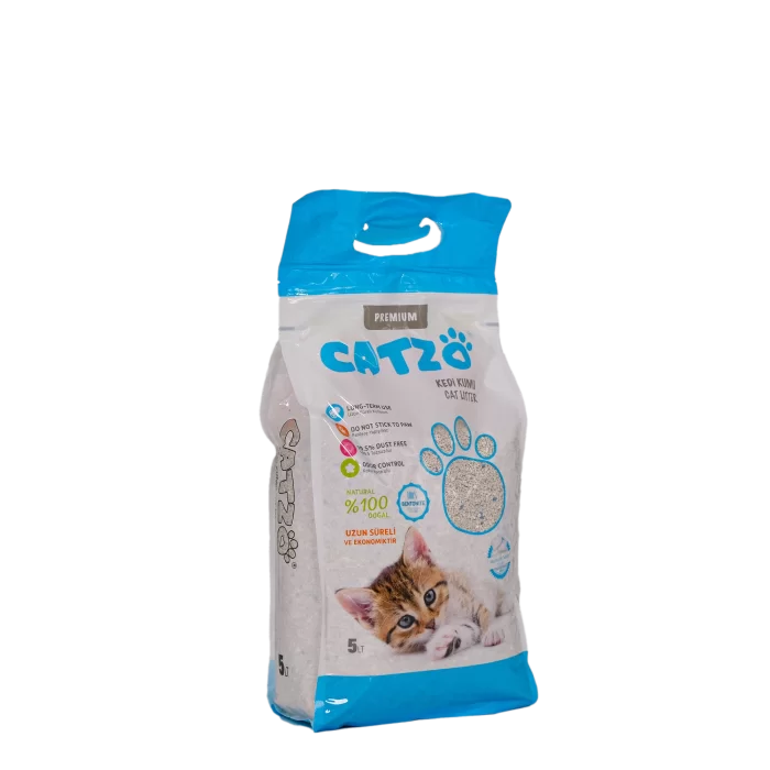 CATZO KEDİ KUMU*MARSİLYA SABUN KOKU*BENTONİT 5LT