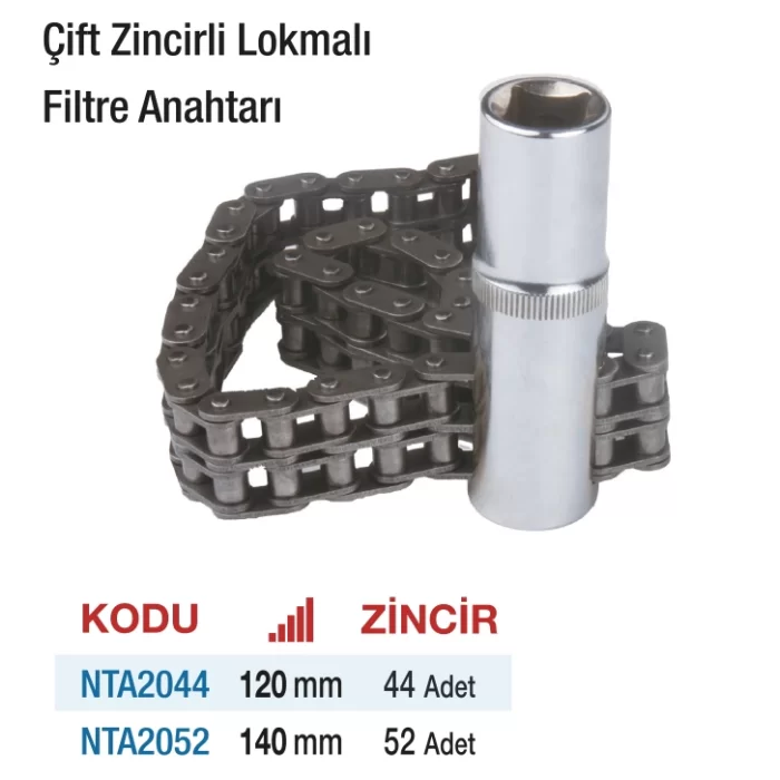 Çift Zincirli Lokmalı Filtre Anahtarı