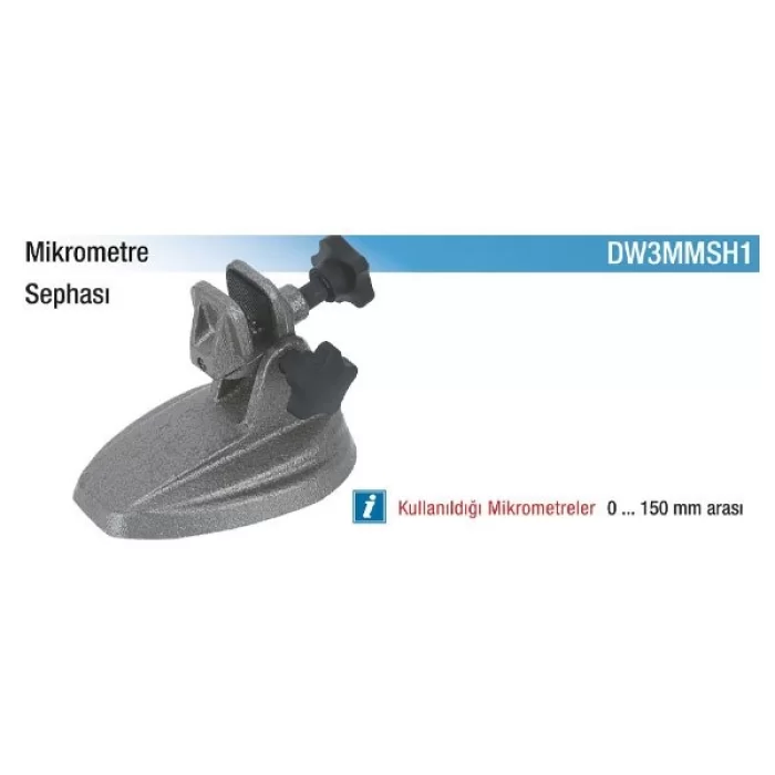 D&W Mikrometre Sehpasi 0-150 mm