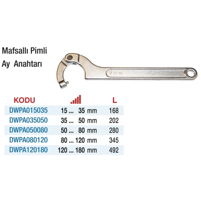 D&W Pimli Ay Anahtarları