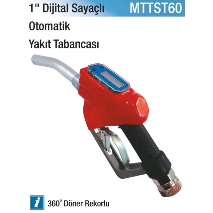 Dijital Sayaçlı Otomatik Yakıt Tabancası