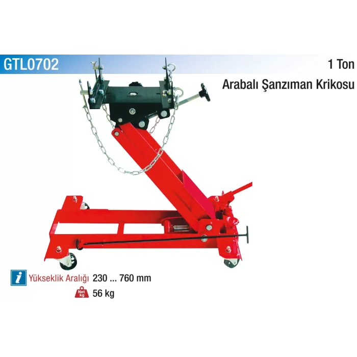 1 ton Arabalı Şanzıman Krikosu