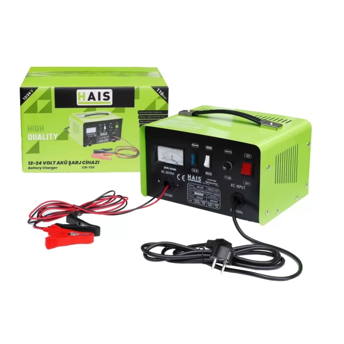 Hais 12 - 24 Volt Akü Şarj Cihazı CB-15S