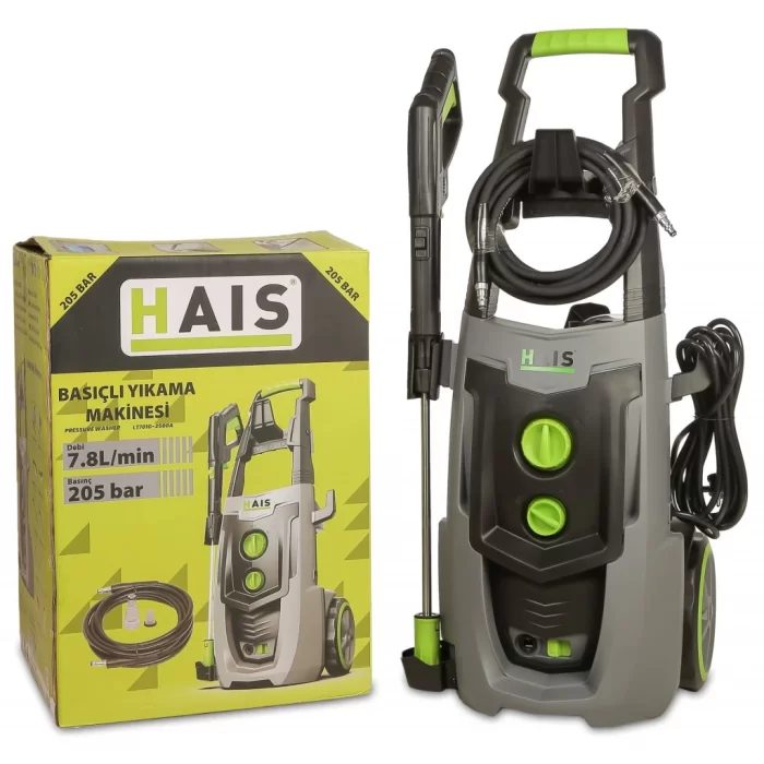 Hais 205 Bar İndüksiyon Motorlu Basınçlı Yıkama Makinesi