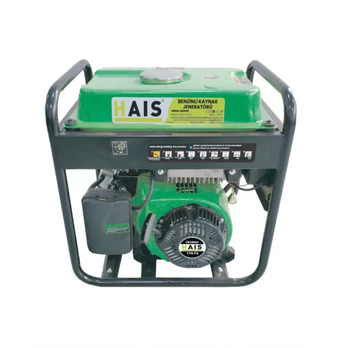 Hais 2,5 Kw Benzinli Kaynak Jeneratörü CB3800I