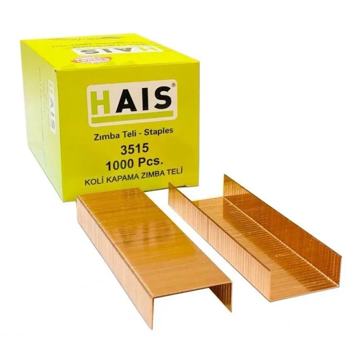 Hais 3515 Havalı Koli Kapama Zımba Teli(Koli 45 Paket)