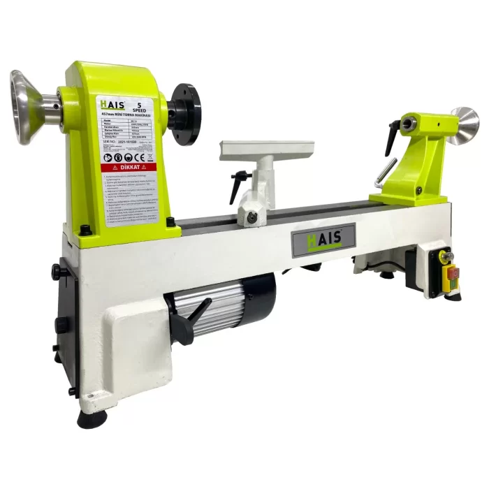 Hais 457 mm Ahşap Torna Makinası 550 W