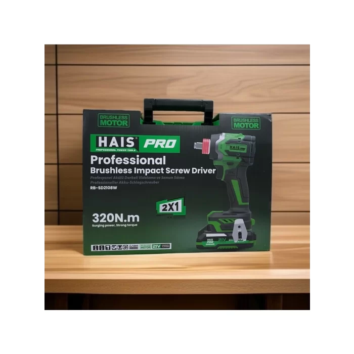 HAISPRO RB-SD2108W Profesyonel Akülü Darbeli Vidalama