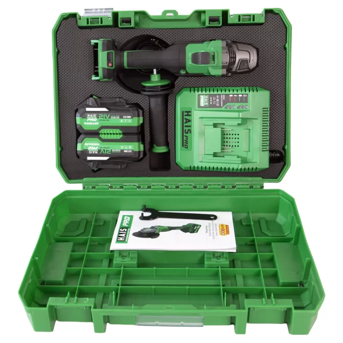 HAISPRO Profesyonel Akülü Taşlama Makinası 21 V JM-125A