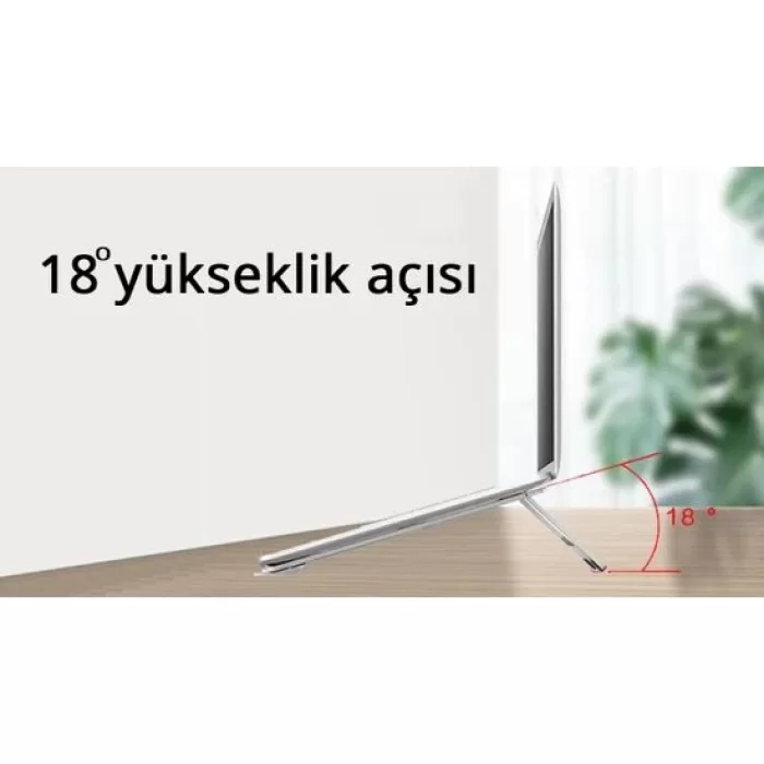 Inca INC-121S Katlanabilir Notebook Stand Alüminyum Modern Tasarım Gri